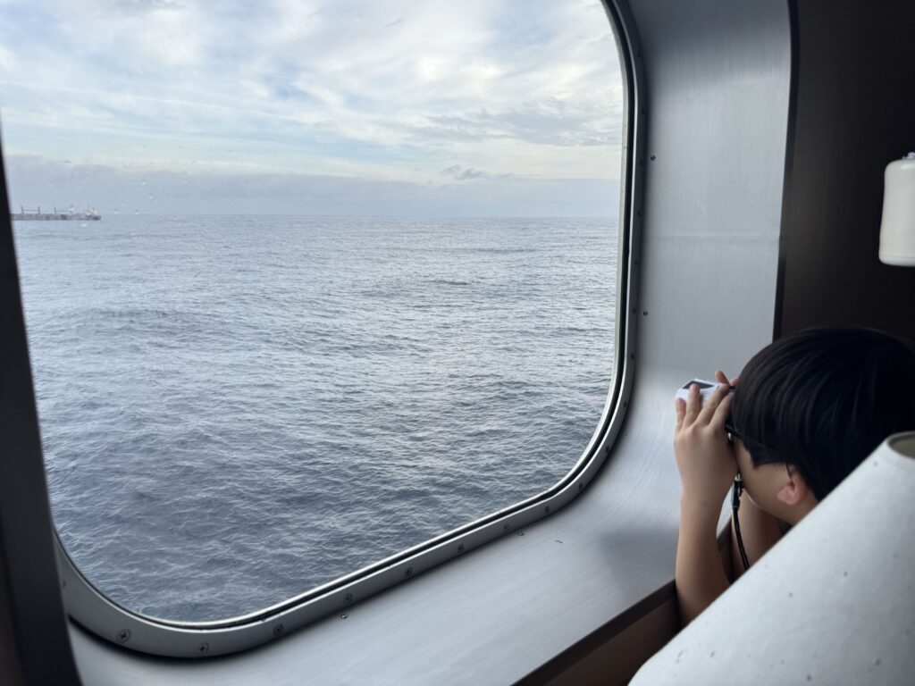 東京九州フェリー　小学生子連れ乗船記
